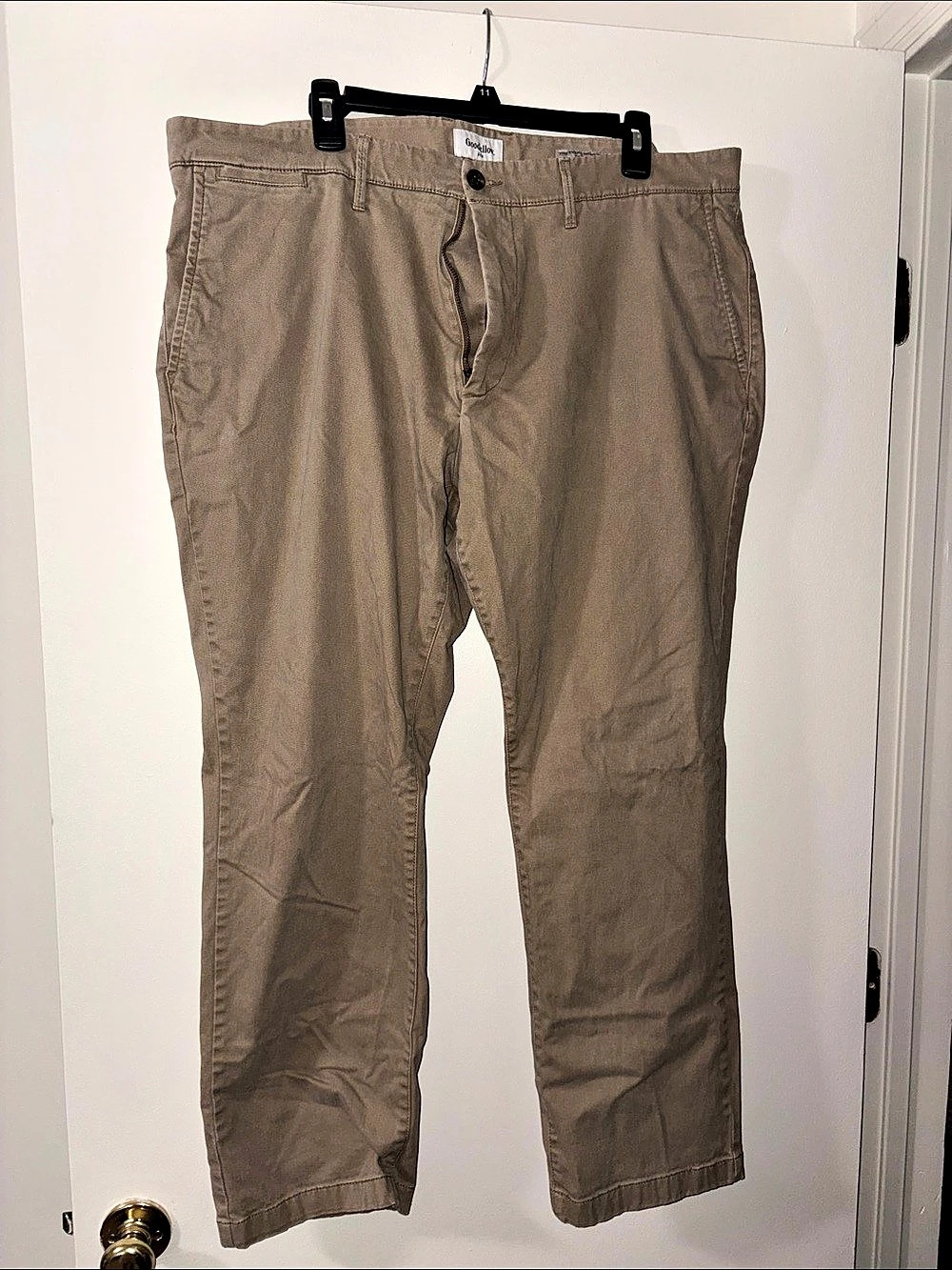 Goodfellow & Co The Every Wear Chino - Athletic Fit Men's Brown Waist 42W